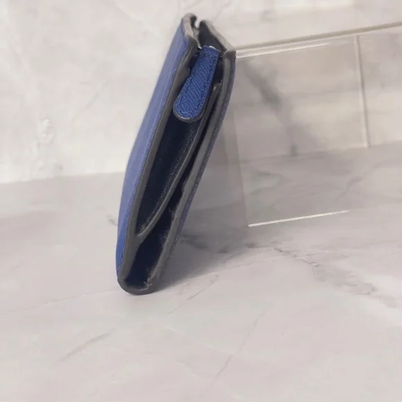 Michael Kors Lg Card Case Carryall Wallet Sapphire Blue - Picture 6 of 11